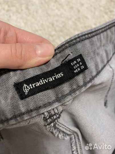 Юбка джинсовая stradivarius 36