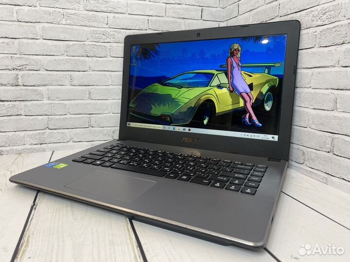 Игровой ноутбук Asus i3/SSD/2gb видео/гарантия