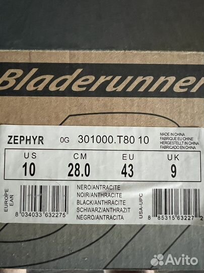 Коньки bladerunner zephyr