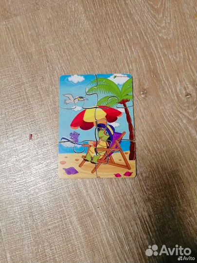 Пазлы детские деревянные