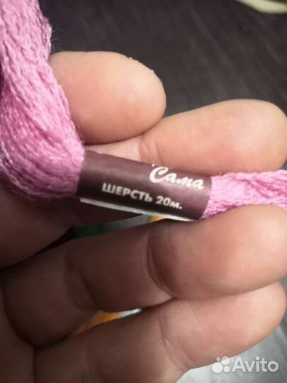 Мулине шерсть шелк вышивка творчество