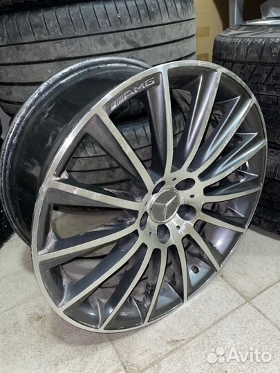 Диски литые r18 на Mercedes E klasse
