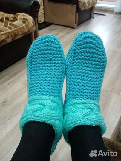 Носки вязаные ручной работы