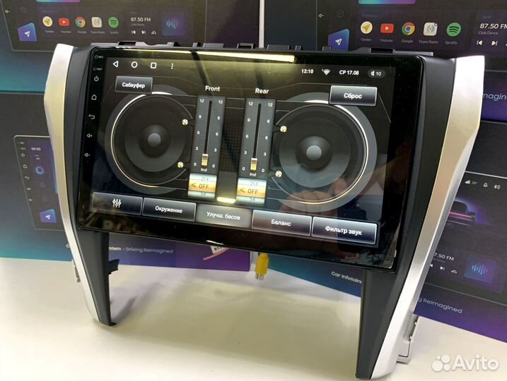 Магнитола Teyes CC3 4/64 для Тойота Камри 55