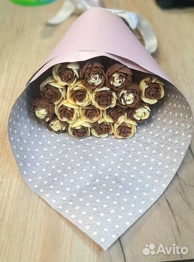 Шоколадные розы букет