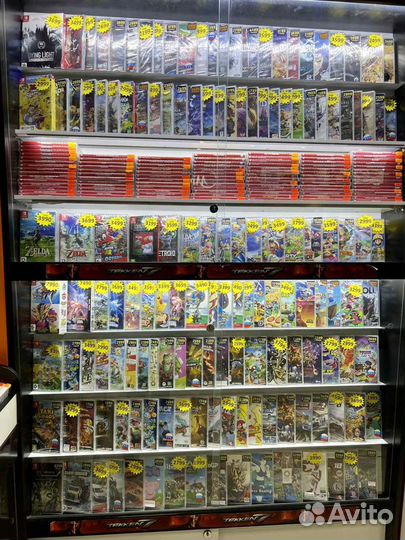 Nintendo Switch Обновленная (PCT) неоновый красный