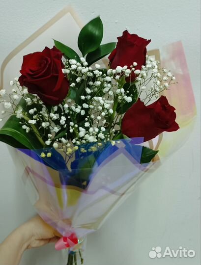 Живые цветы и букеты