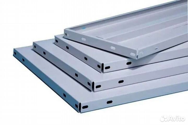 Металлические полки для стеллажей