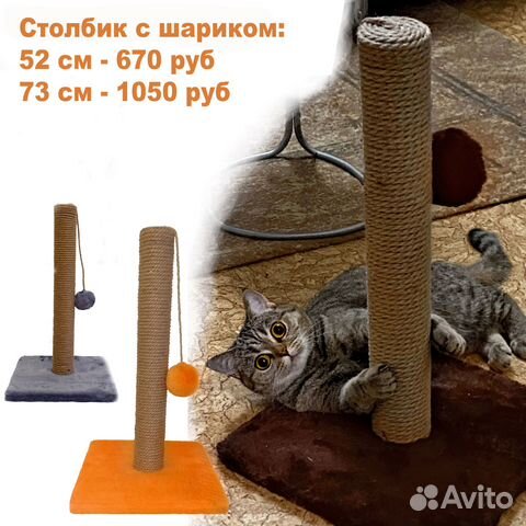 Когтеточки для кошек, наполнитель, лежанки