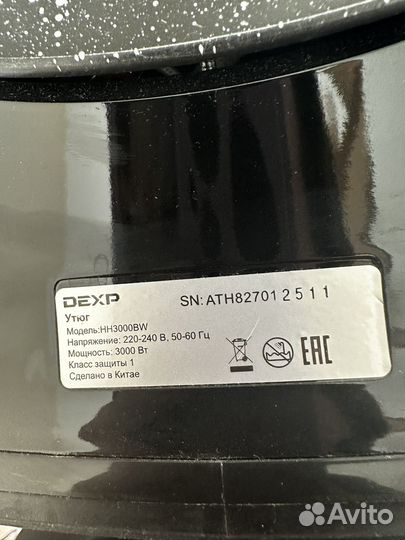 Утюг Dexp