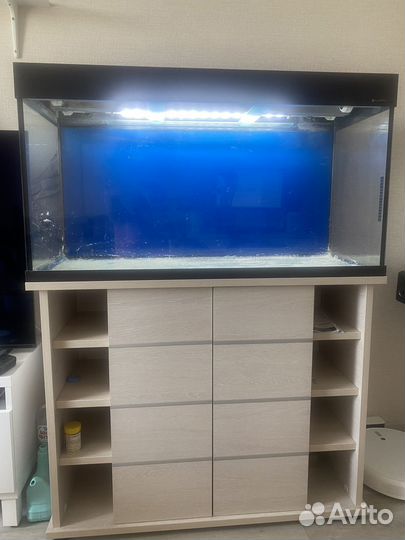 Аквариум 180 литров с тумбой