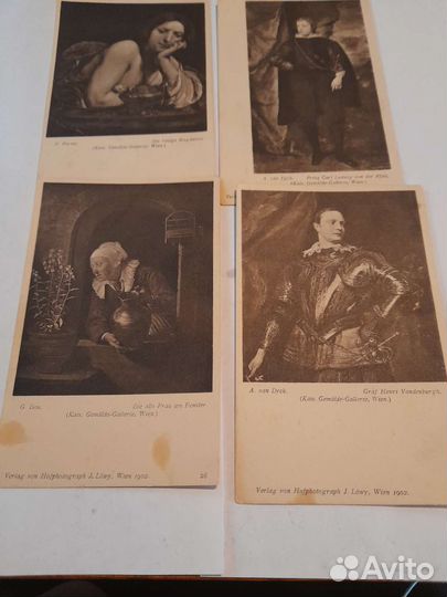 Антикварная почтовая открытка. Австро-Венгрия