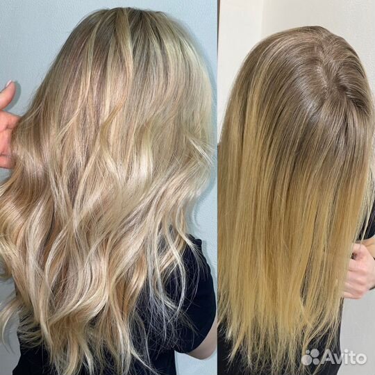 Окрашивание волос,AirTouch,мелирование,totalблонд