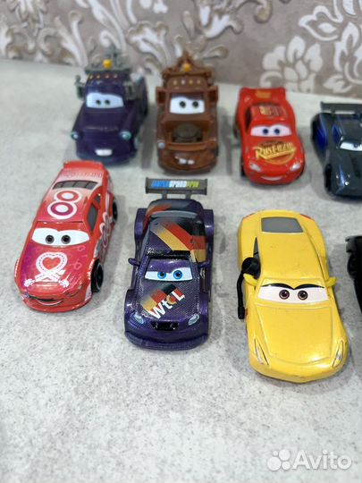 Машинки металлические Cars Тачки Disney