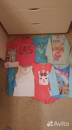 Детские вещи на девочку 110