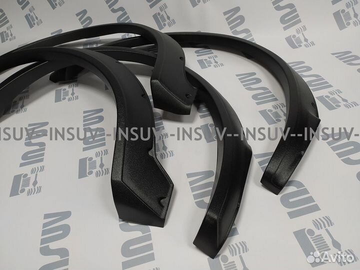 Расширители арок Нива Урбан +30мм абс