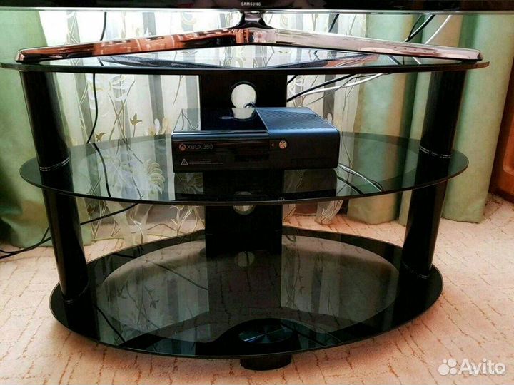 Премиум тумба из затонированного стекла