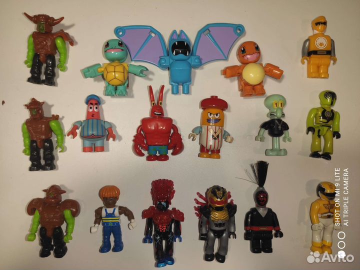 Mega bloks, Lego минифигурки