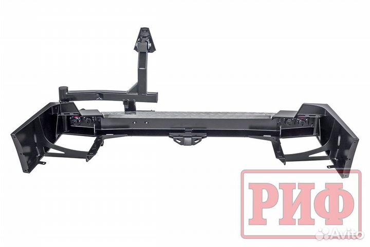 Бампер риф силовой задний Toyota Land Cruiser 100