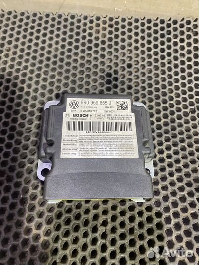 Блок SRS AirBag Volkswagen Polo 5 2016 Поло