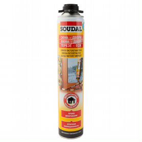 Профессиональна монтажная пена Soudal Prof 750ml