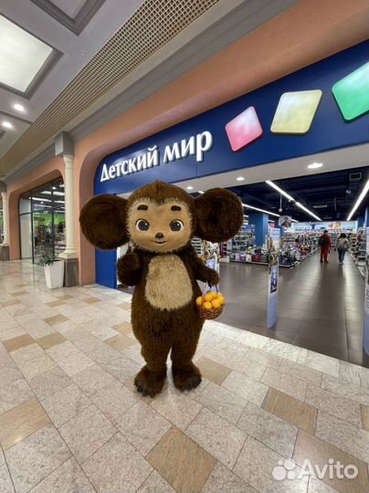 Ростовая кукла Чебурашка и Мишка