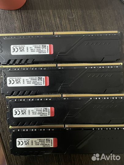 Оперативная память ddr4 8 gb x4