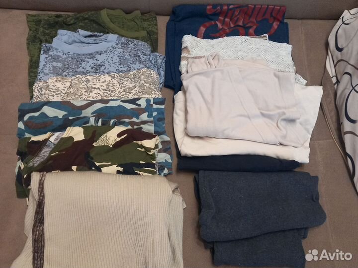 Уже в доставке Мужские вещи 46-48 р пакетом отдам