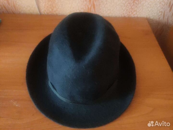 Шляпа мужская шерстяная