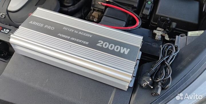 Инвертор 2000 Вт 12*220 ибп котла преобразователь