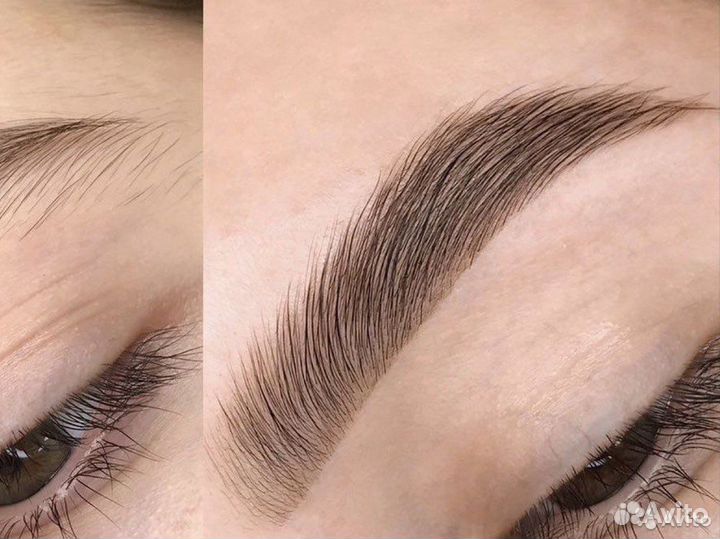 Брови,укладка,коррекция,окрашивание