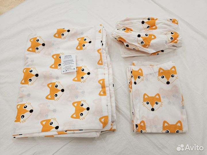 Новый комплект постельного белья для ребенка