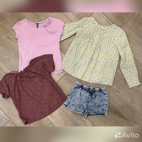 Вещи пакетом для девочки, 110-116