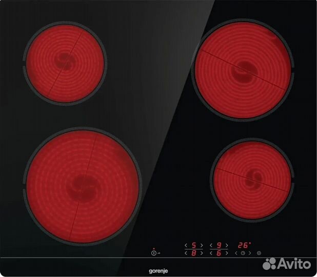 Варочная панель Gorenje ECT641BSC, черный