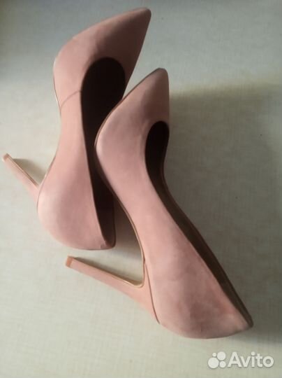 Туфли женские 38 размер замшевые