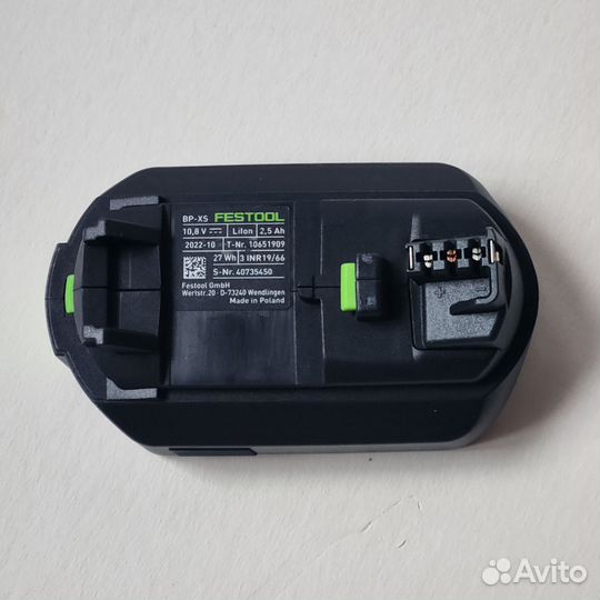 Аккумулятор Festool 10,8V 2.5Ah