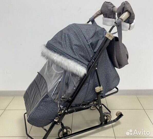 Коляска санки