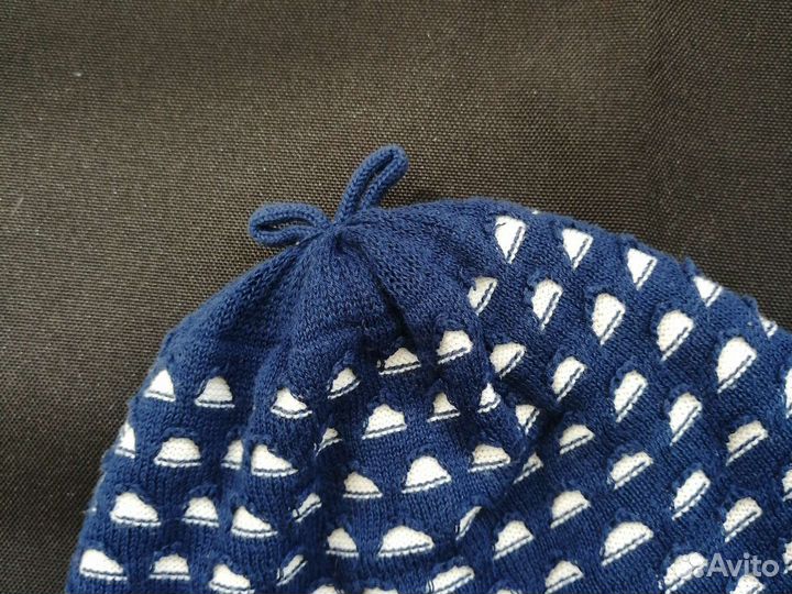 Шапка Reima Tiainen синяя на 1-2 года