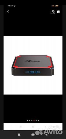 Smart tv приставка х96q на Андроиде 9.0 новая