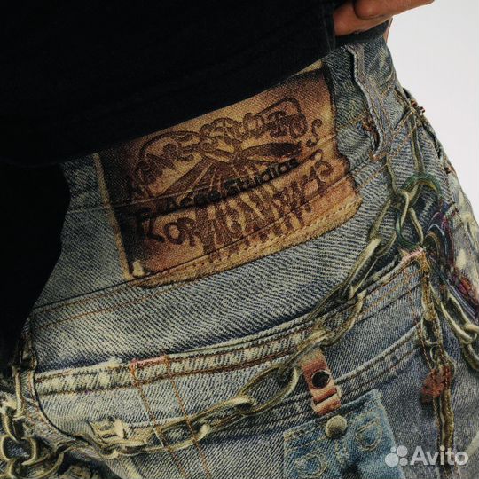 Acne Studios джинсы широкие