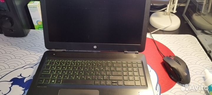 Ноутбук hp Core i5 8300H/GTX 1050/SSD 120/HDD 1000