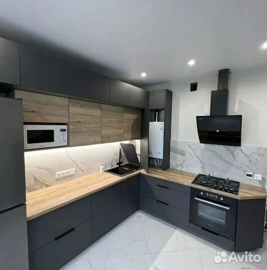 Кухонный гарнитур на заказ. Гapaнития дo 10 лeт