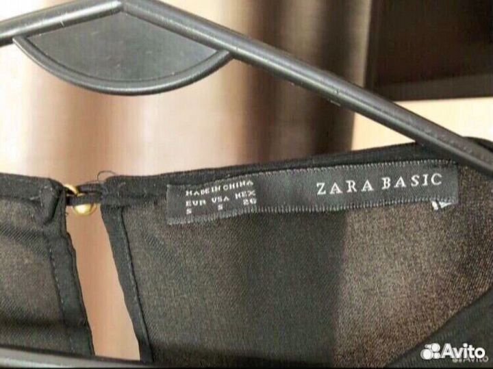 Блузка zara полупрозрачная