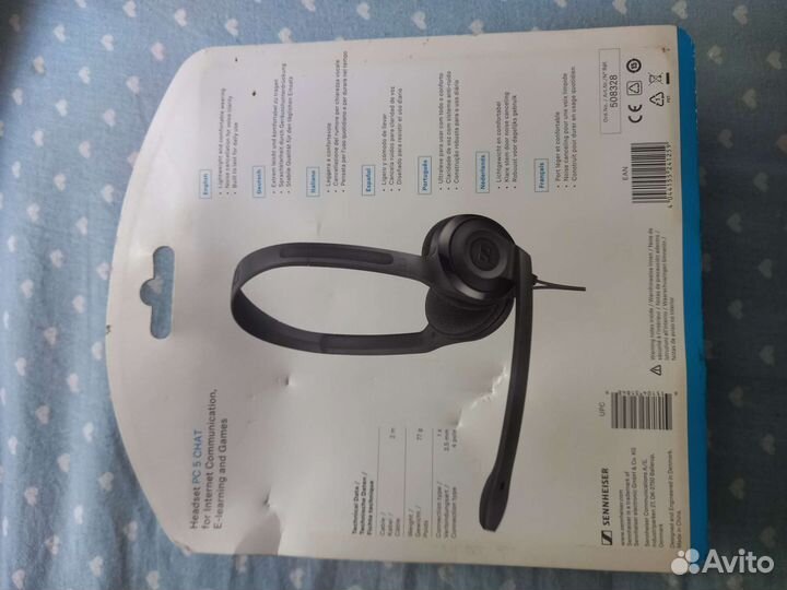 Наушники sennheiser pc 5 chat