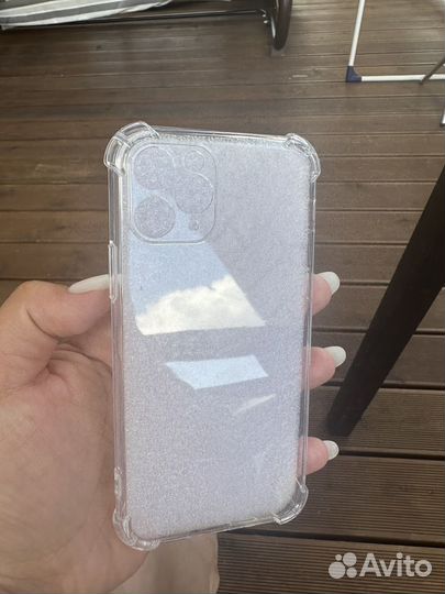 Чехол на iPhone 11 pro прозрачный