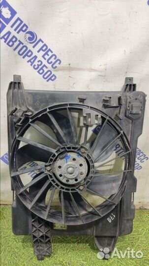 Вентилятор радиатора Renault Megane 2 седан 1.6