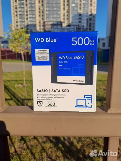 SSD диск Western Digital WDS500G3B0A