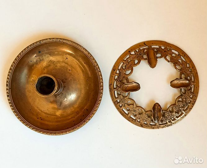 Пепельница СССР латунь Индия