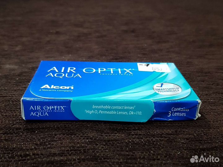 Линзы контактные -7