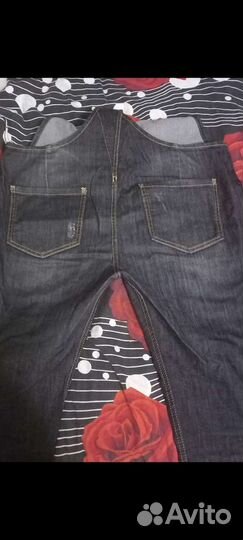 Джинсовый комбинезон Турция